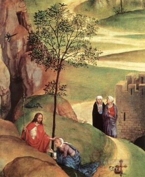 クリスチャン・イエス Painting - キリストの降臨と勝利 1480detail2 宗教者ハンス メムリンク